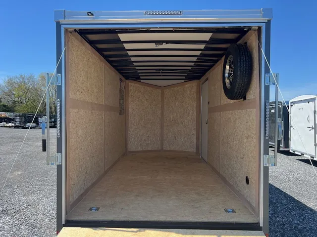 American Hauler 7 x 14 Enclosed V-Nose Cargo Trailer - Image 6