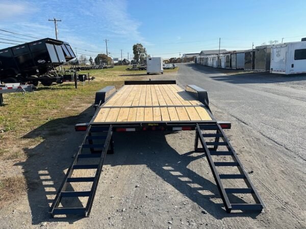 Big Tex 7 x 20 14EB Equipment Trailer – 14K Ladder Ramps - Image 3