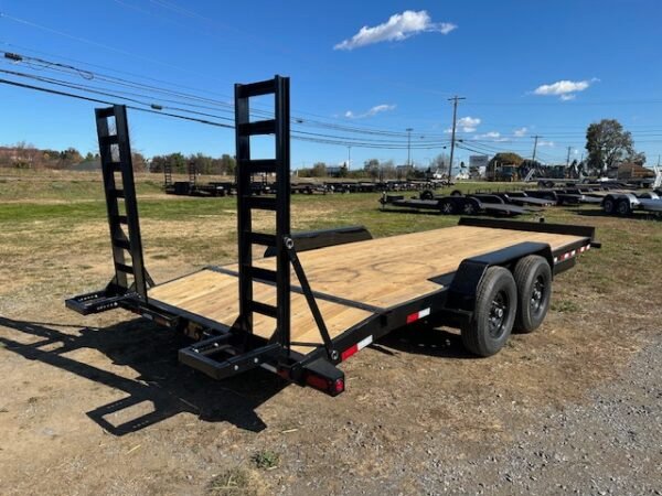 Big Tex 7 x 20 14EB Equipment Trailer – 14K Ladder Ramps - Image 4