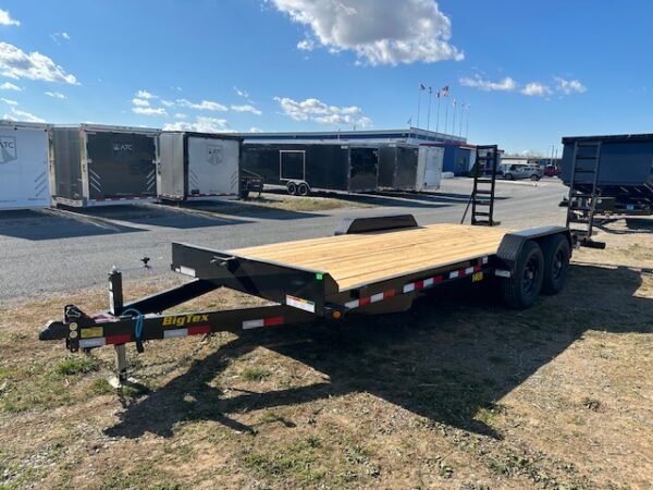 Big Tex 7 x 20 14EB Equipment Trailer – 14K Ladder Ramps - Image 5