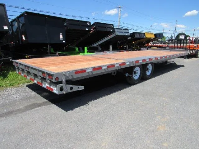BWise 8 x 28 Deckover Equipment Trailer – Beavertail - Image 11