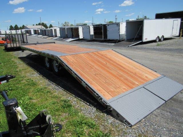 BWise 8 x 28 Deckover Equipment Trailer – Beavertail - Image 13