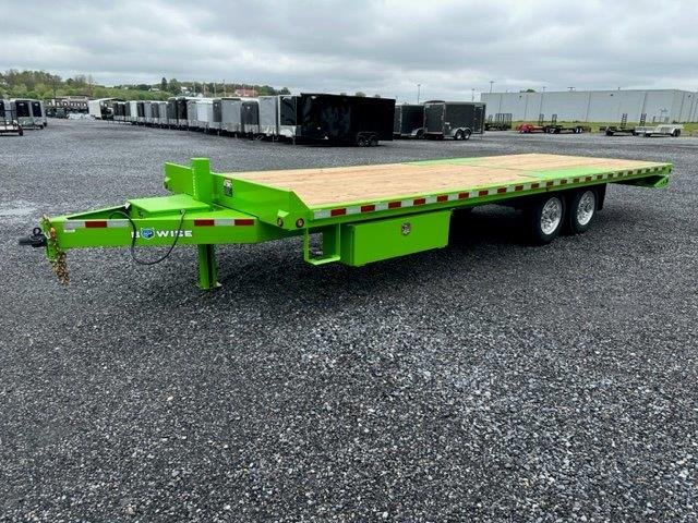 BWise 8 x 24 Deckover Equipment Trailer – Power Tilt Deck - Image 8