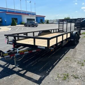 Big Tex 7 x 20 Landscape Utility Trailer – 10K Heavy Duty Ramp