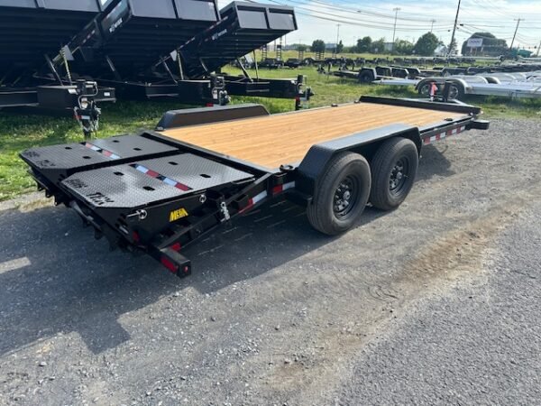 Big Tex 14EH Low Profile 7 x 18 Equipment Trailer – Mega Ramps - Image 7