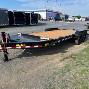 Big Tex 14EH Low Profile 7 x 18 Equipment Trailer – Mega Ramps