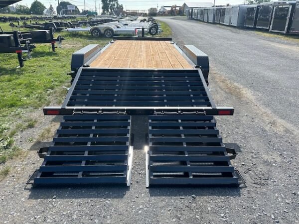 Big Tex 14EH Low Profile 7 x 18 Equipment Trailer – Mega Ramps - Image 3