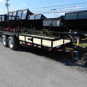 Big Tex 7 x 18 Heavy Duty Landscape Trailer – Split Gate