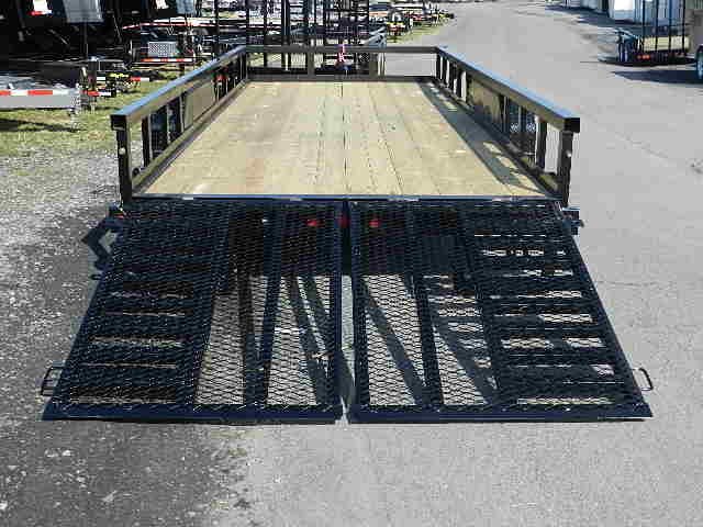 Big Tex 7 x 20 Heavy Duty Landscape Trailer – Split Gate - Image 3