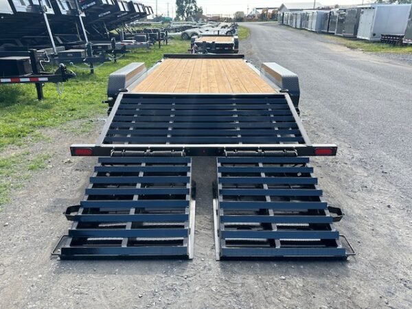 Big Tex 16EH Low Profile 7 x 18 Equipment Trailer – Mega Ramps - Image 3