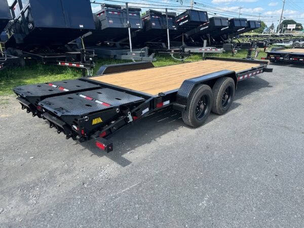 Big Tex 16EH Low Profile 7 x 20 Equipment Trailer – Mega Ramps - Image 5