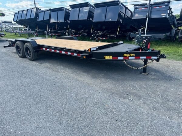 Big Tex 16EH Low Profile 7 x 20 Equipment Trailer – Mega Ramps - Image 4