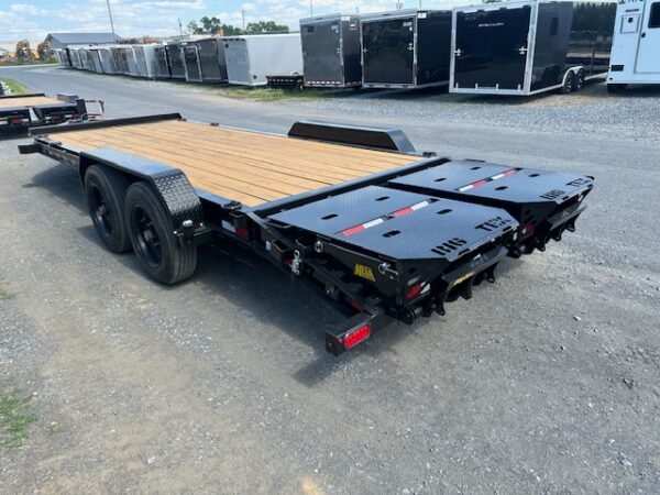 Big Tex 16EH Low Profile 7 x 20 Equipment Trailer – Mega Ramps - Image 6