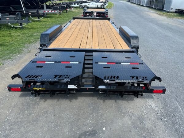 Big Tex 16EH Low Profile 7 x 20 Equipment Trailer – Mega Ramps - Image 3