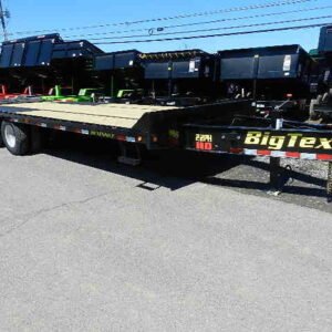 Big Tex 8.5 x 25 Heavy Duty Deckover Equipment Trailer – Mega Ramps