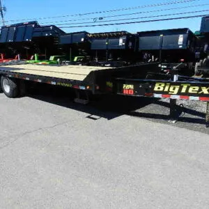 Big Tex 8.5 x 25 Heavy Duty Deckover Equipment Trailer – Mega Ramps