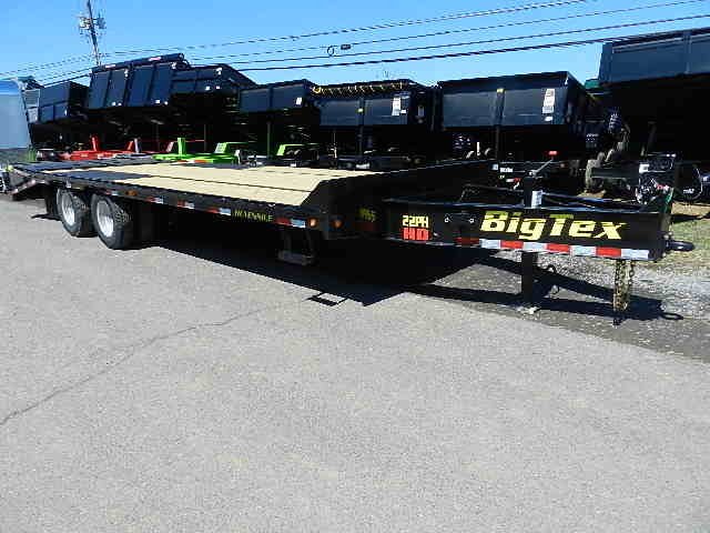Big Tex 8.5 x 25 Heavy Duty Deckover Equipment Trailer – Mega Ramps