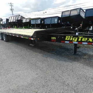 Big Tex 8.5 x 30 Heavy Duty Deckover Equipment Trailer – Mega Ramps