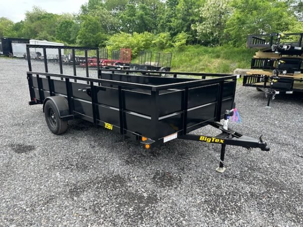 Big Tex 6 x 14 Landscape Utility Trailer – Steel Sides