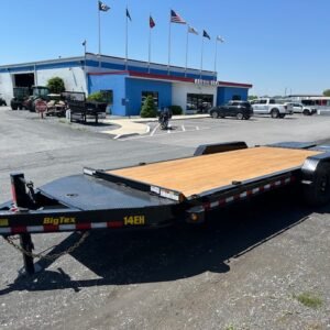 Big Tex 7 x 20 Low Profile Equipment Trailer – Mega Ramps