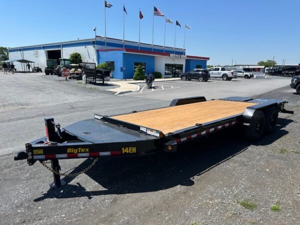 Big Tex 7 x 20 Low Profile Equipment Trailer – Mega Ramps