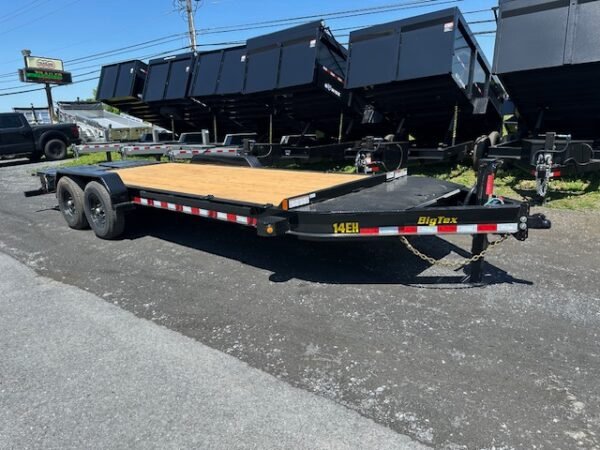 Big Tex 7 x 20 Low Profile Equipment Trailer – Mega Ramps - Image 4