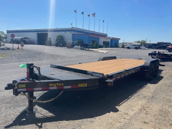 Big Tex 7 x 22 Low Profile Equipment Trailer – Mega Ramps - Image 4