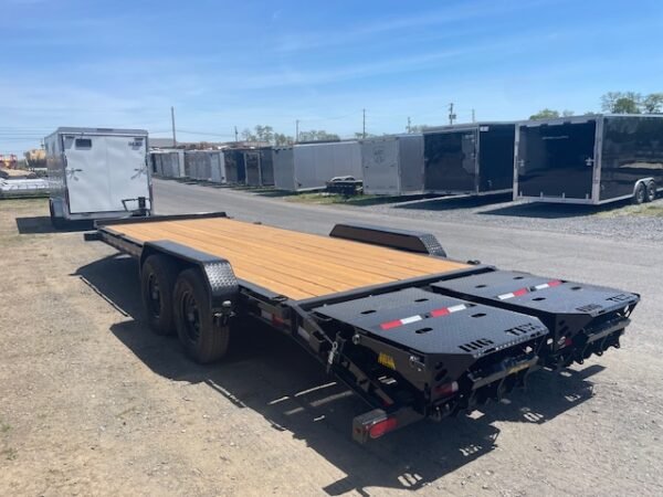 Big Tex 7 x 22 Low Profile Equipment Trailer – Mega Ramps - Image 5
