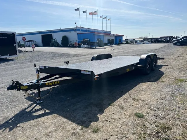 Big Tex 83″ x 20′ Full Steel Deck Car Trailer