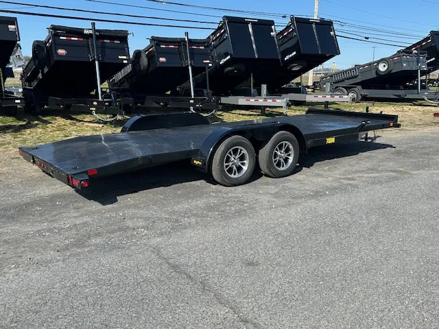 Big Tex 83″ x 20′ Full Steel Deck Car Trailer - Image 7