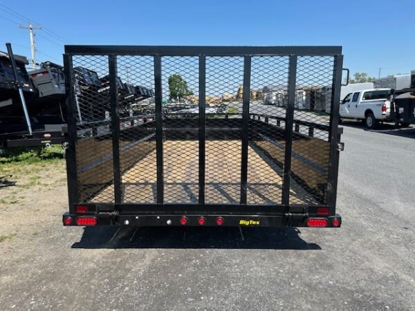 Big Tex 7 x 16 Utility Trailer – 2′ Solid Steel Sides - Image 3
