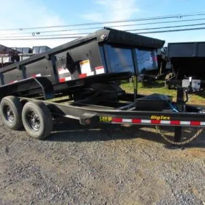 Big Tex 7 x 12 Low Profile Dump Trailer – Scissor Lift