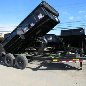 Big Tex 7 x 14 Low Profile Dump Trailer – Scissor Lift