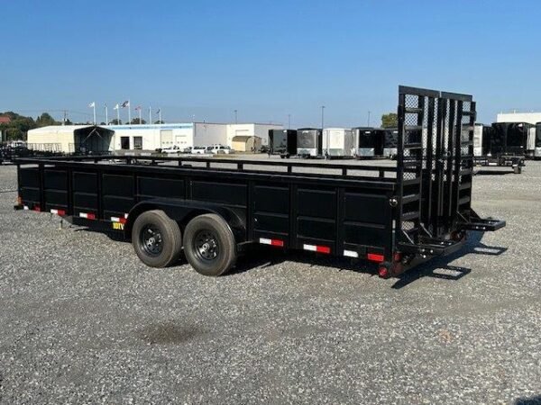 Big Tex 7 x 20 Landscape Utility Trailer – Solid Steel Sides - Image 8