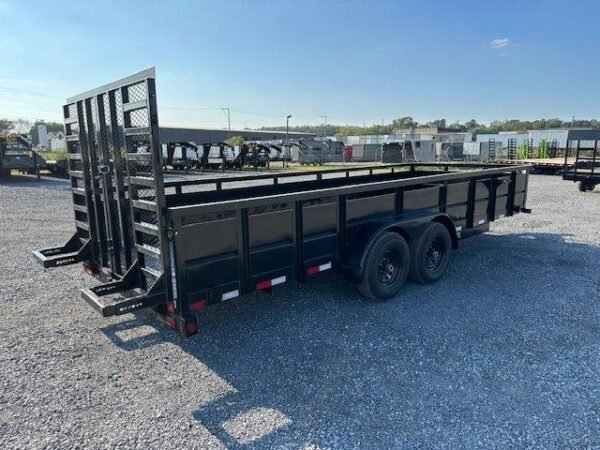 Big Tex 7 x 20 Landscape Utility Trailer – Solid Steel Sides - Image 5