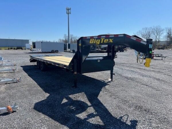 Big Tex 8.5 x 25 Gooseneck Equipment Trailer – 14GN Mega Ramps - Image 4