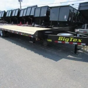 Big Tex 8.5 x 30 Deckover Equipment Trailer – Mega Ramps