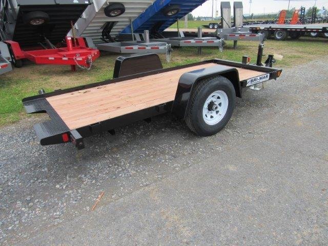 BWise 5 x 12 Equipment Trailer – Single Axle Tilt-Deck - Image 7