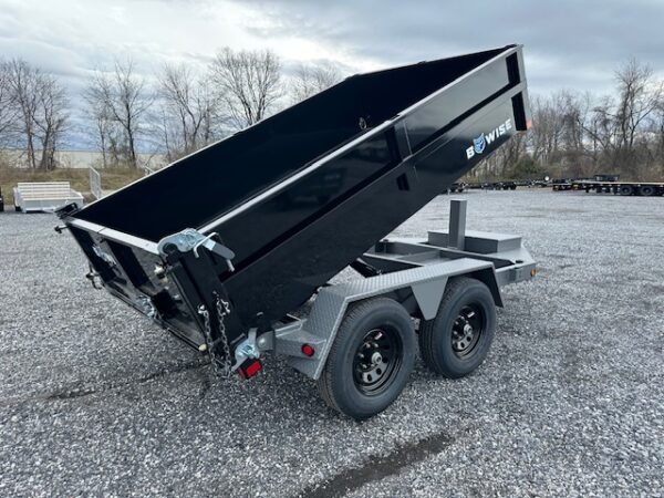 BWise 6 x 10 Low Profile Dump Trailer – Hydraulic Jack - Image 7