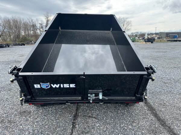 BWise 6 x 10 Low Profile Dump Trailer – Hydraulic Jack - Image 3