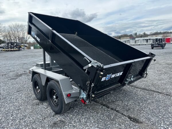 BWise 6 x 10 Low Profile Dump Trailer – Hydraulic Jack - Image 5