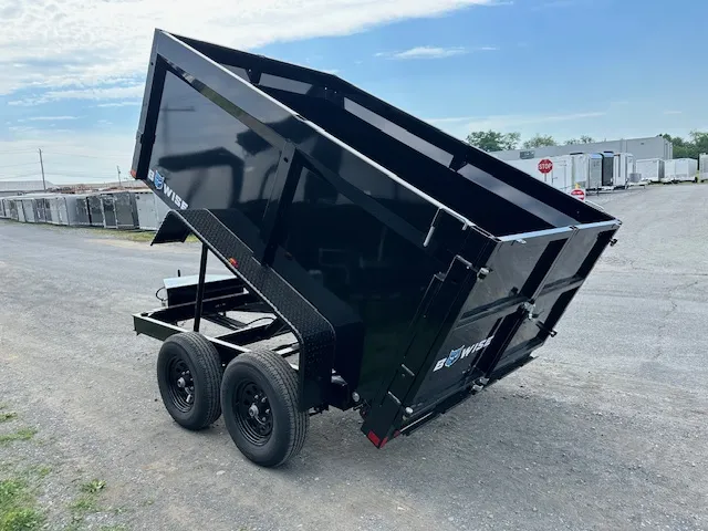 BWise 6 x 10 High Side Dump Trailer – Slide Out Ramps - Image 5