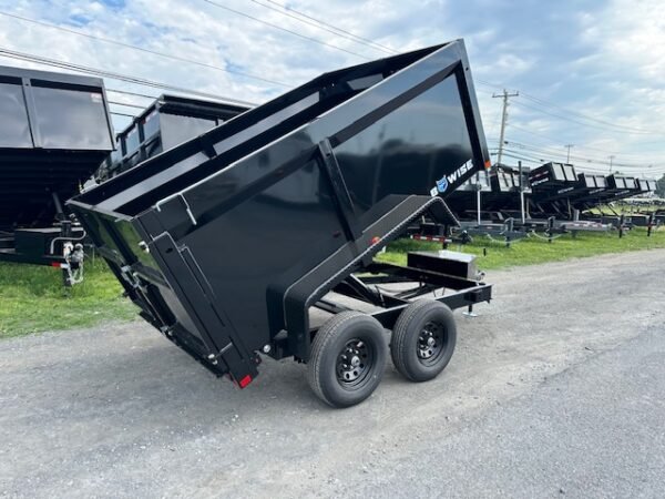 BWise 6 x 10 High Side Dump Trailer – Slide Out Ramps - Image 6