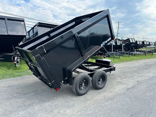 BWise 6 x 10 High Side Dump Trailer – Slide Out Ramps - Image 6