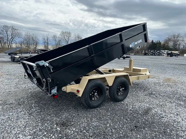 BWise 6 x 12 Low Profile Dump Trailer – Hydraulic Jack - Image 6