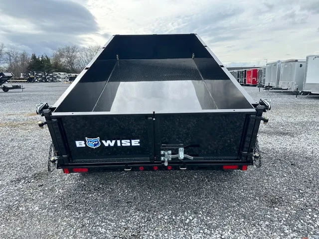 BWise 6 x 12 Low Profile Dump Trailer – Hydraulic Jack - Image 3