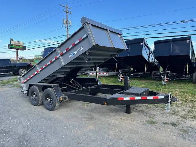 BWise 7 x 14 Low Profile Dump Trailer – Tarp Kit