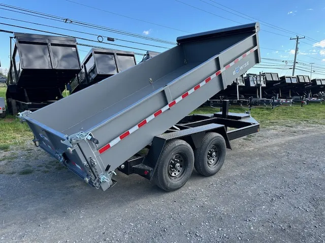 BWise 7 x 14 Low Profile Dump Trailer – Tarp Kit - Image 5