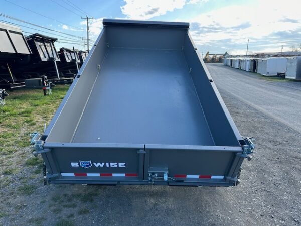 BWise 7 x 14 Low Profile Dump Trailer – Tarp Kit - Image 3
