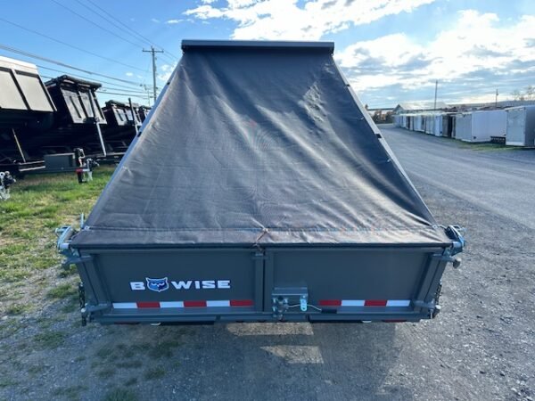 BWise 7 x 14 Low Profile Dump Trailer – Tarp Kit - Image 6